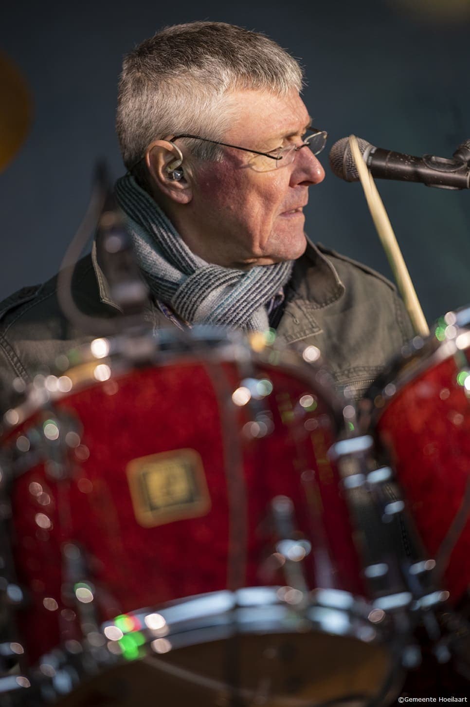 Jacques James Audenaert, drummer van B-Floyd
