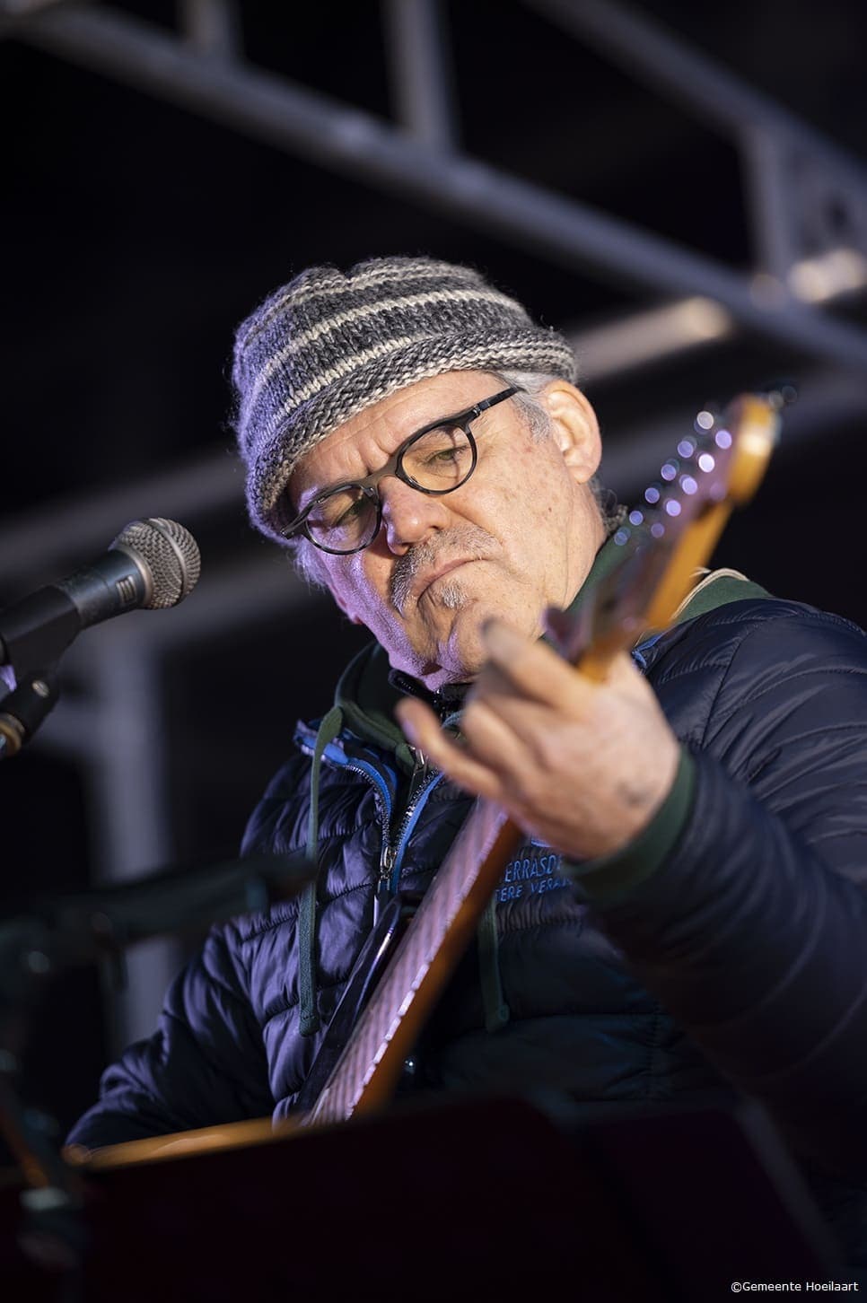 Stefaan Vansteenkiste, gitarist van B-Floyd